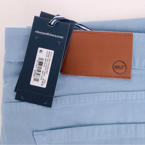 NEW VINEYARD VINES Pants Stretch - Jade Blue - NWT In Package - Picture 3 of 12